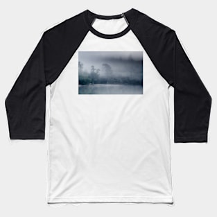 Misty Shore at Crummock Water Baseball T-Shirt